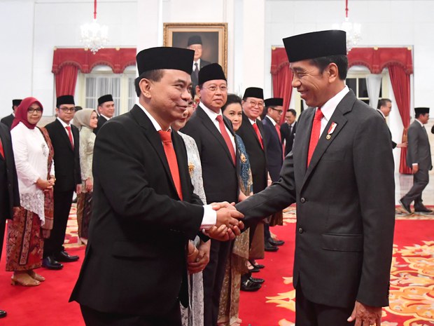 Benarnews.org : Jokowi tunjuk mantan relawan pendukung jadi pengganti Johnny Plate