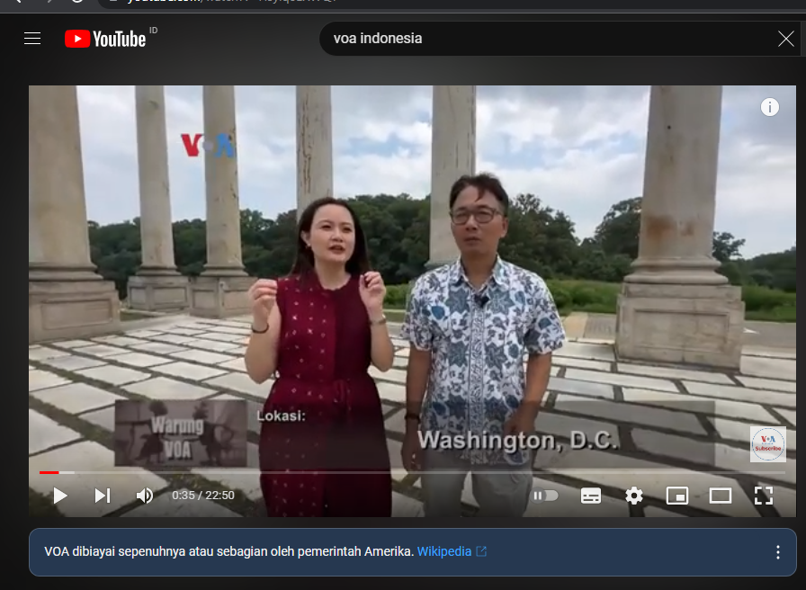 Warung VOA: Kegiatan Outdoor Musim Panas