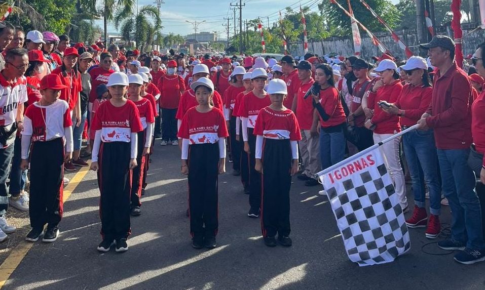 Lomba Gerak Jalan dan Lomba Drumband SD dan SMP Se-Kabupaten Minahasa Selatan Tahun 2023