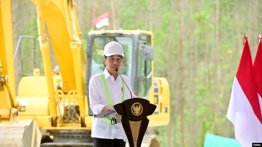 Jokowi: Pembangunan Kantor Presiden di IKN Sudah 38 Persen.