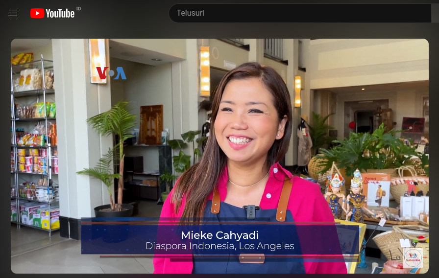 Berani Keluar dari Zona Nyaman, Diaspora Asal Semarang Sukses Menjadi Vlogger di Los Angeles