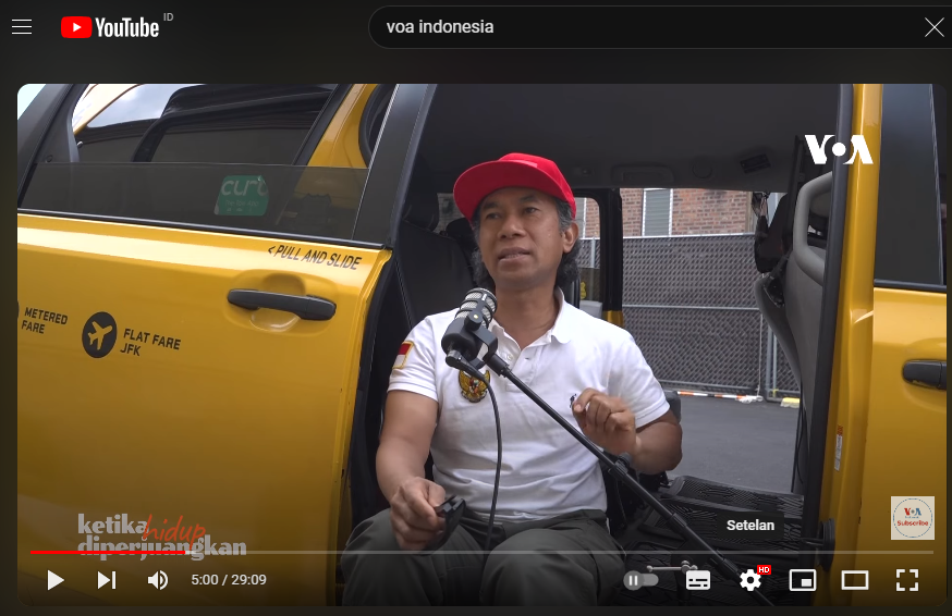 Pengalaman Sopir Taksi Legendaris Kota New York