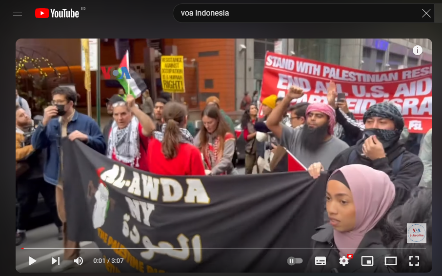 Pro dan Kontra di AS Merespons Serangan Hamas ke Israel