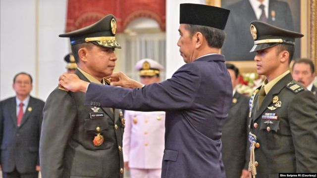 Jokowi Resmi Lantik Panglima TNI Baru