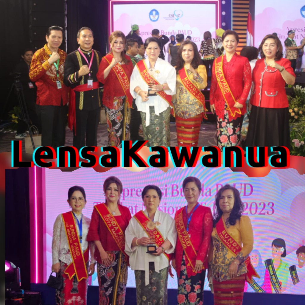 Ny. Elsje Rosje Wongkar-Sumual Terima Apresiasi Bunda PAUD Tingkat Nasional Tahun 2023 dari MENDIKBUDRISTEK RI