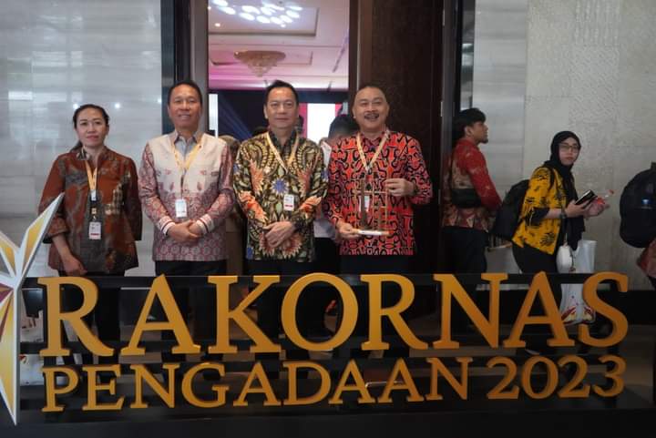 Bupati FDW Hadiri RAKORNAS Pengadaan Barang/Jasa Pemerintah Tahun 2023