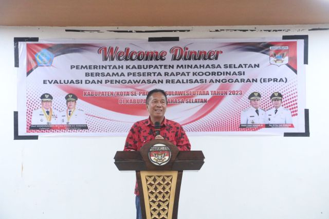 Hari Ini RAKOR EPRA Kabupaten / kota Se-provinsi Sulawesi Utara Tahun 2023 Berlokasi Di Minsel