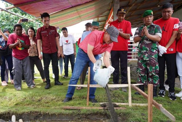 Ir.Diane Najoan : Berkat Usaha Bupati Wongkar, Minsel Terima Program Rumah Sejahtera Terpadu