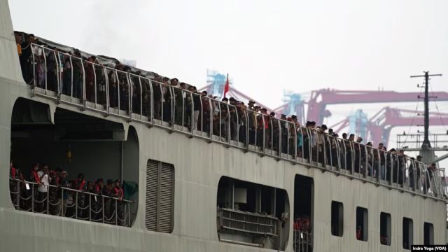 Mudik Gratis, TNI AL Kerahkan Kapal Perang untuk Angkut Ribuan Pemudik