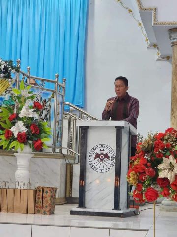 Bupati Franky Wongkar Hadiri Ibadah HUT GMIM Wilayah Tareran Dua