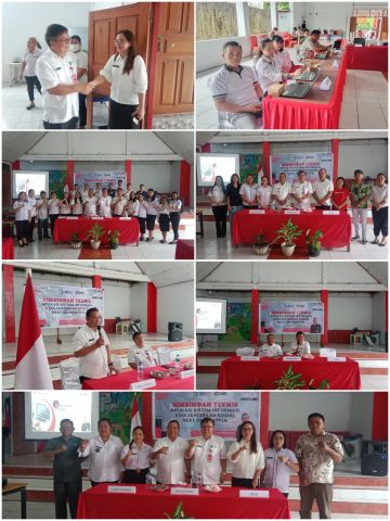 Tumpaan Baru Jadi Tuan Rumah Bimtek Aplikasi SIKS-NG Se Kecamatan Tumpan,Dari DinSos Minsel