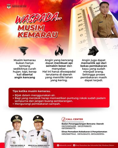 Hukum Tua Faisal Tambajong Himbau Masyarakatnya Waspadai Karhutla di Musim Kemarau