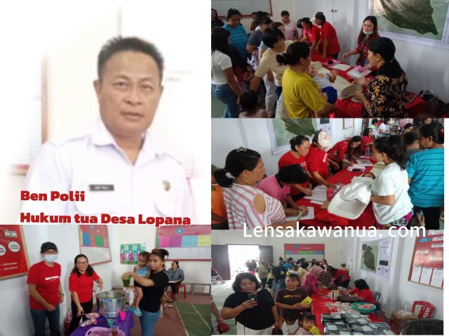Rutin Gelar Posyandu Balita Remaja dan Lansia, Pemdes Lopana Diapresiasi Warga