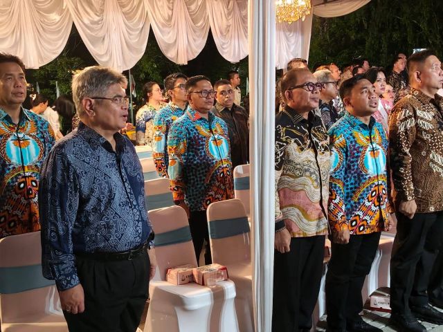 Bersama Menteri Kebudayaan Plt Sekwan DPRD Provinsi Sulut Weliam Niklas Silangen Hadiri Persmian Gedung Museum