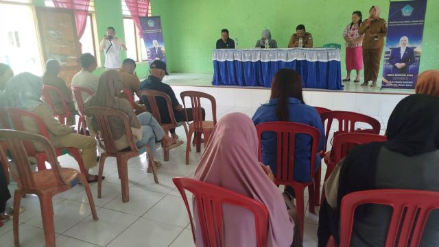 Reses Seska Ervina Warga  Boltim Titip , infrastruktur Jalan Dan UMKM